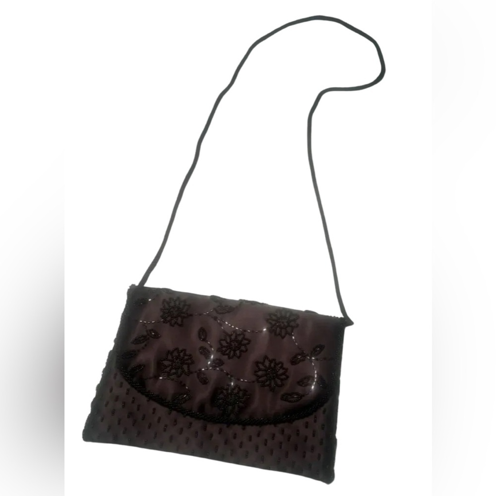 1960's Beaded Floral Evening Bag